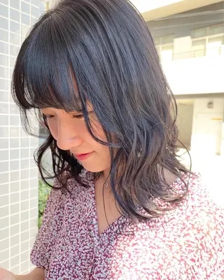 ロング カラー DiMPlE  ディンプル所属・🌸スタイリスト 山浦美恵のヘアスタイル