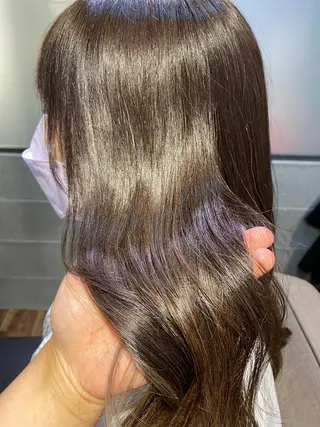 セミロング カラー stream1st所属・ツヤカラー 🕊️sayakaのヘアスタイル