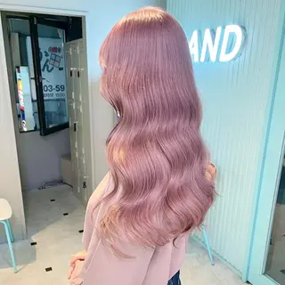 ロング カラー ハイトーン/韓国 レイヤー/るか🎀のヘアスタイル