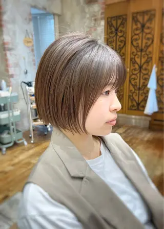 ショート 💍新宿ショート 💍岩田莉奈のヘアスタイル