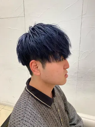 ショート カラー メンズ メンズ特化型美容師 栗山勇人のヘアスタイル