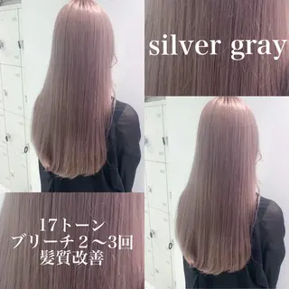 ロング 大人上品🤍透明感 ベージュ🤍REOのヘアスタイル