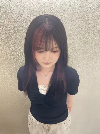 ロング カラー ～lynn～Moana by HEADLIGHT 武蔵小杉２号店【リン モアナ バイ ヘッドライト】所属・YUGO 🪼武蔵小杉のヘアスタイル