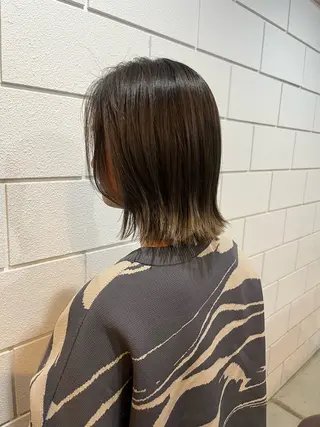 カラー 小沼采唯👧🏼 海好きオヌちゃんのヘアスタイル