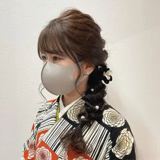 ヘアアレンジ これた🧸ヘアメ職人 ♡髪質改善♡カラーのヘアスタイル