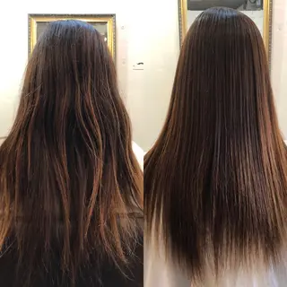 ロング パーマ 口コミ評価4.9⭐︎ カワナベ マサシのヘアスタイル