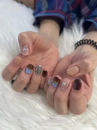 ネイル Nes.Nail所属・Miyagi Asamiのネイルデザイン