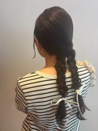 ヘアアレンジ レナーク イスト ひとみのヘアスタイル