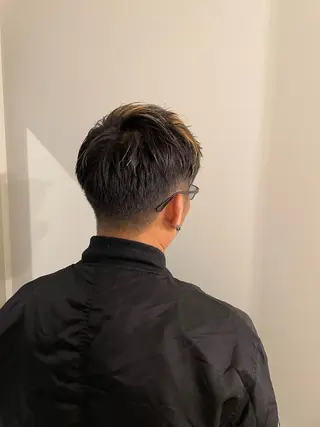 ショート カラー メンズ ニュアンスカラー🫧 加納のヘアスタイル