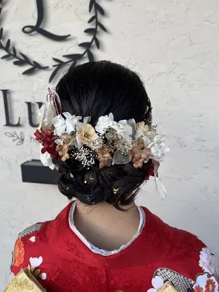 中谷　千鶴 ◎ブリーチカラー得意のヘアスタイル