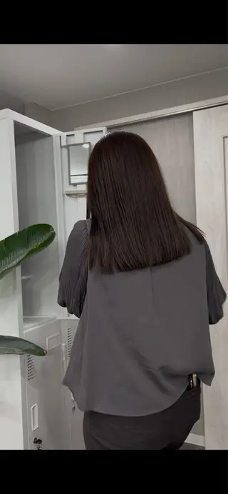 セミロング カラー CLOVE所属・下石怜子/レイヤー/ 透明感カラーのヘアスタイル