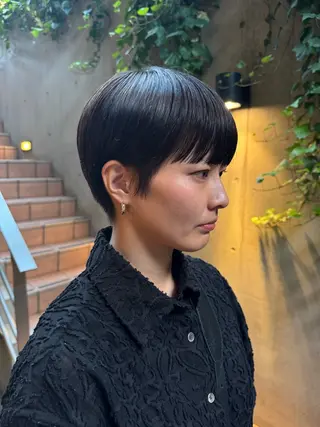 ショート ボブ/ショート 吉田竣のヘアスタイル