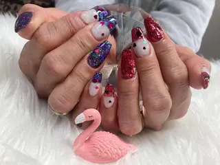 セミロング ネイル nail yukkoのネイルデザイン