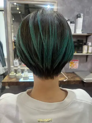 ショート 駅チカ【ali'i】 アリイ花崎友美☘のヘアスタイル