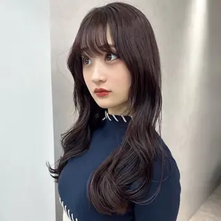 ロング 池袋/似合わせ/縮毛 髪質改善【ugen】のヘアスタイル