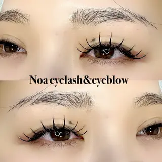 マツエク・マツパ Noa eyelash&eyebrow所属・Noa ナオのマツエク・マツパデザイン