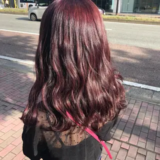 セミロング 朝重 康希のヘアスタイル