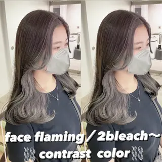 カラー 渋谷:インナーカラー ／🍒エリカ🍒のヘアスタイル