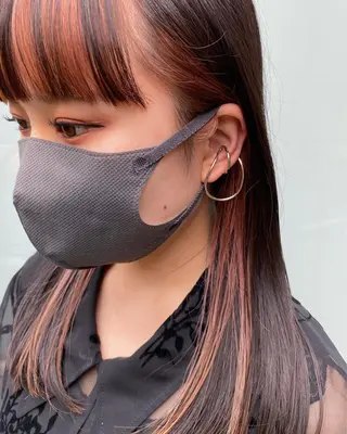 ミディアム i.osaka所属・たつ/レイヤーカット 顔周り/髪質改善のヘアスタイル