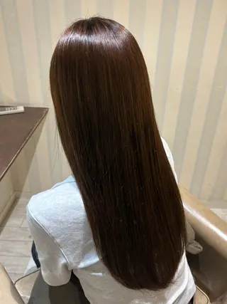 ロング DOLL hair所属・なぎさ / 透明感カラー🫧のヘアスタイル