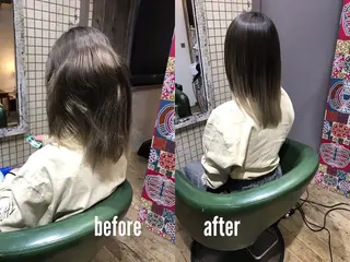 ミディアム 縮毛矯正＆髪質改善特化型サロン所属・髪質改善＆縮毛矯正 三上大地のヘアスタイル