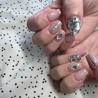 ネイル 黒葛原 めぐみのネイルデザイン