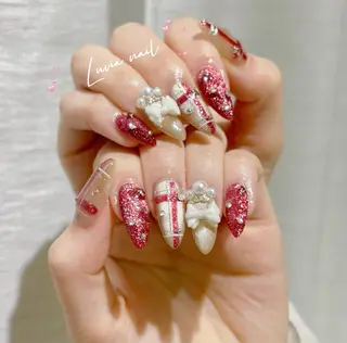 ネイル 🎀Luvia ワンホンネイル💫のネイルデザイン