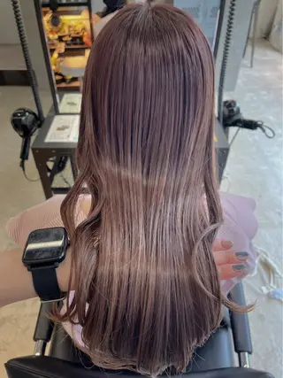 ロング baton  hair salon所属・✽透明感ｶﾗｰ ✽ 🍆那須ももこ🍑のヘアスタイル