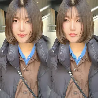 ショート calna 古賀 菜摘のヘアスタイル