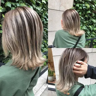 ショート カラー JILBLAN京都 ショート/ハイライトのヘアスタイル