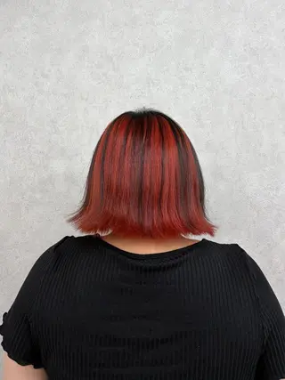 ショート カラー 倉澤 愛理のヘアスタイル