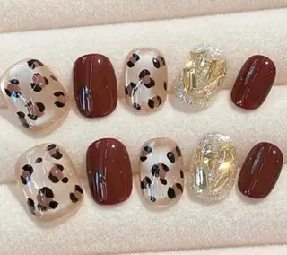 ネイル H3 Nail Tsuki🦋💙のネイルデザイン