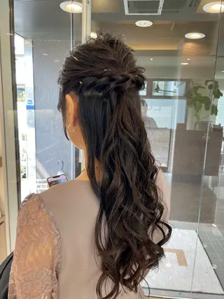 ロング 鎌倉/アレンジ/暗髪 /髪質改善/ ユキミのヘアスタイル