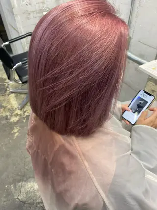 ショート カラー 💗💗韓国レイヤー yu-ki💗💗のヘアスタイル