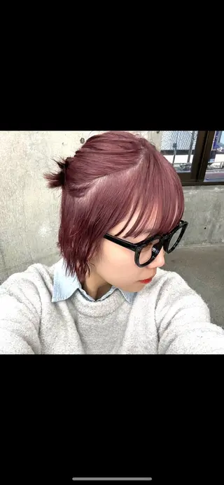 ショート 艶髪／レイヤー／ 透明感🎀／MARIのヘアスタイル