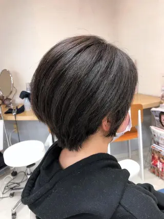 ショート 阿部 美咲のヘアスタイル