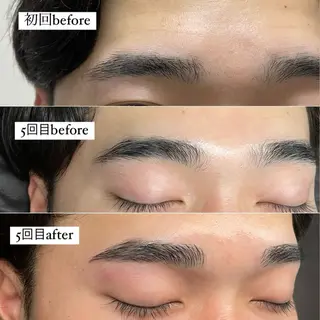 メンズ アイブロウ E'chic所属・E'chic🪞吉田 美咲のマツエク・マツパデザイン