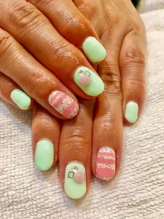 ネイル 似合わせカラー✨人気 荻窪🌈川端風子のヘアスタイル