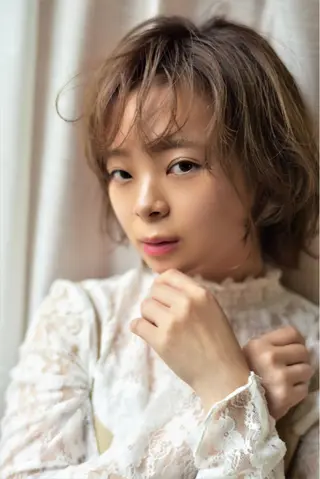 ミディアム 北川 裕暁のヘアスタイル