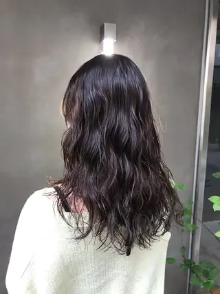 ロング moi-meme.soe所属・タナカ リナのヘアスタイル