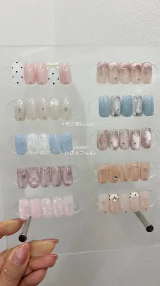 ネイル GO TODAY SHAiRE SALON 表参道colore店所属・emmi nailのネイルデザイン