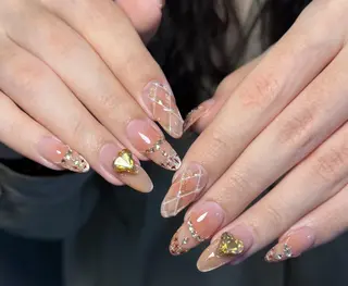 ネイル By moonネイル 🌷ワンホン/韓国風のネイルデザイン