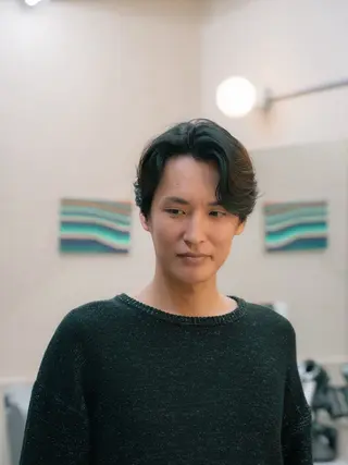 ミディアム カラー パーマ メンズ 🔗メンズサロン🔗 Kieのヘアスタイル