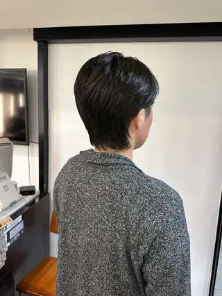 メンズ mio/【日本橋】 パーマモデルのヘアスタイル