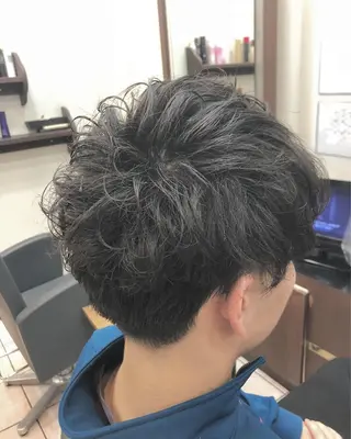 パーマ メンズ SHAFT Ieiriのヘアスタイル
