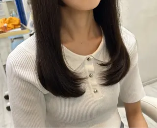ロング 小川 夏花のヘアスタイル