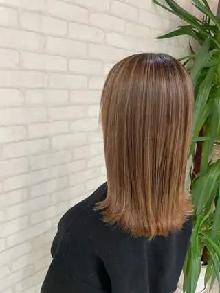 セミロング MAI /BUCKS/天王寺のヘアスタイル