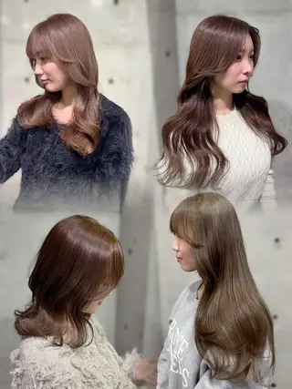 ロング 韓国ヘア🤍 慎之介のヘアスタイル