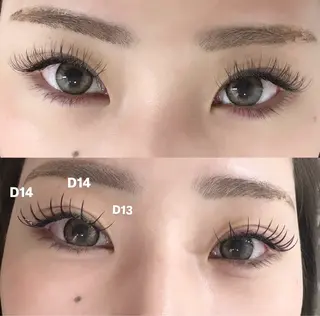 マツエク・マツパ Holus Moriguchiのマツエク・マツパデザイン