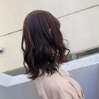 ミディアム カラー GO TODAY SHAiRE SALON 町田店所属・🫧大森 知夏🫧のヘアスタイル